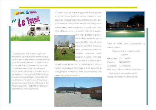 Area Sosta Camper `Le Terme` - Foto 3
